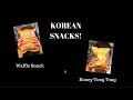 FoodMania Review: Korean Honey Tong Tong & Waffle Snack