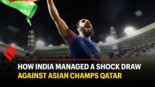 How India managed a shock draw against Asian champs Qatar | India vs Qatar