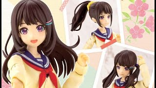 New！創彩少女庭園 結城 まどか【桃桜高校・冬服】 全高約150mm 1/10スケール プラモデル(2021.01.16到着)