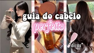 GUIA DO CABELO PERFEITO💗✨️🎀-dicas de ouro~by Luly