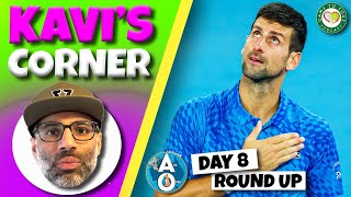 Djokovic CRUISES into QF | Rublev WINS in 5 | Garcia OUT | Australian Open 2023 | Kavi's Corner