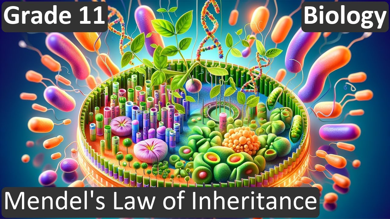 Class - 11 - Biology - Mendel's Law Of Inheritance | FREE Tutorial ...