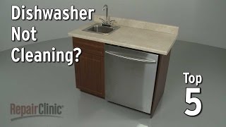 Dishwasher Won't Clean — Dishwasher Troubleshooting