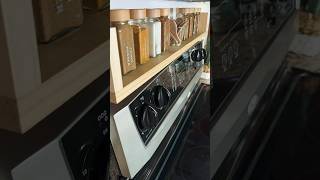 Easy DIY- Floating Shelf Spice Rack #diy #tutorial #handmade