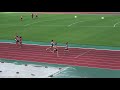 2018 夏季中学校陸上競技大会 女子200ｍ 決勝