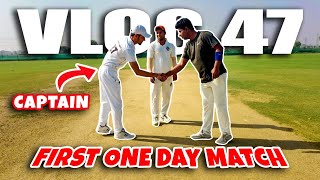 CAPTAIN in my FIRST ONE DAY MATCH😍| Chasing 245 Runs🔥| Cricket Cardio One Day Match