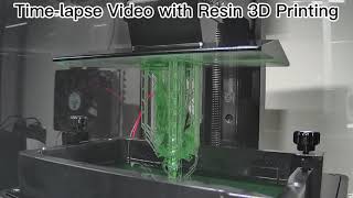 UV timelapse video for Resin 3d printing by Mintion Beagle camera - New upgrade