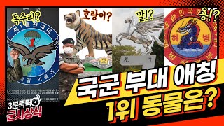 대한민국 국군 부대 애칭 1위 동물은? 3사단 애칭이 백골인 이유