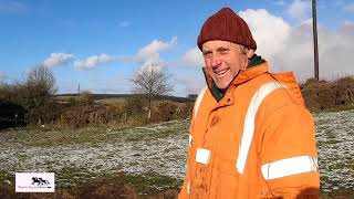 Farmer Frank and his flock on Dartmoor