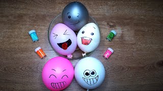 Making Slime with Funny Balloons-Satisfying Slime video/asmr slime# #asmr#slime#slimevideo