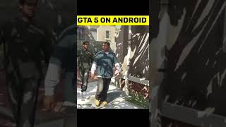 HOW TO PLAY REAL GTA V IN YOUR ANDROID PHONE MOBILE MOBILE 😱 DOWNLOAD GTA V ON MOBILE #shorts #short