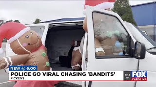 Pickens police go viral chasing 'bandits'