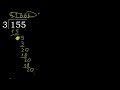 divide 155 by 3 decimal result . division with 1 digit divisors . how to do