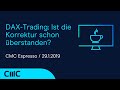 DAX-Trading: Ist die Korrektur schon überstanden?