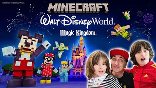 24h. en Disney Magic Kingdom de MINECRAFT