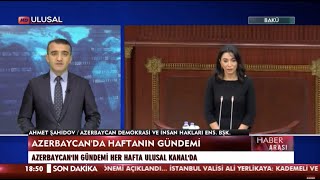 Türkiyə televiziyasında ombudsman Səbinə Əliyevanın fəaliyyətindən danışılıb