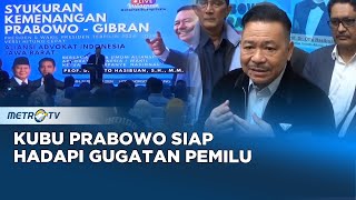 Kubu Prabowo Siap Hadapi Gugatan Perselisihan Hasil Pemilu