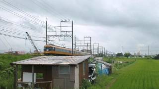 近鉄12200系　橿原神宮前行き特急　近鉄郡山～筒井　通過シーン