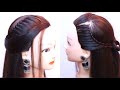 simply easy hairstyle - quick & easy hairstyle for festival | open hairstyle