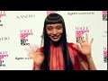 message from yuka mannami 萬波ユカ @ vogue fashion s night out 2017 tokyo