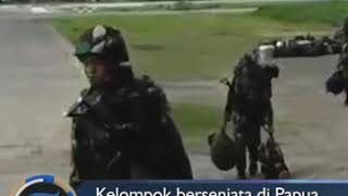 Akibat penyerangan pos TNI di Papua..dua personil TNI jadi korban