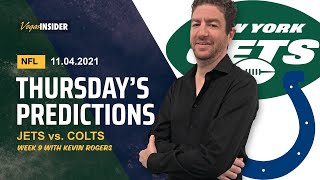 Thursday Night Football Predictions: Week 9 - NFL Picks and Odds - Jets vs. Colts