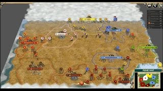 CIV5 AI BATTLE: The Battle of Flatland