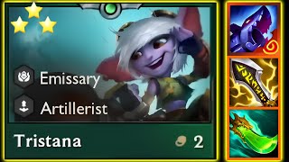 Fishbones Tristana Carry Be Like !?⭐⭐⭐ | TFT SET 13 Arcane