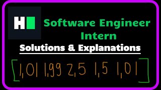 Software Engineer Intern - Hackerrank Certify Problems, with step-by-step Explanation | Python, SQL