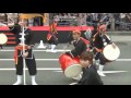 新宿エイサーまつり2013　琉球國祭り太鼓　アルタ前　ドゥシンチャー チバリヨー