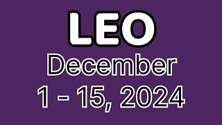 Leo: MAGING AWARE SA PALIGID! | December 1 - 15, 2024 Tagalog Tarot Reading Horoscope Kapalaran