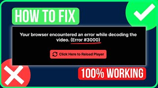 Twitch Error 3000 Chrome [FIXED] | How to Fix Error 3000 Twitch