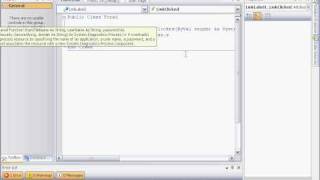 Email hyperlink VB