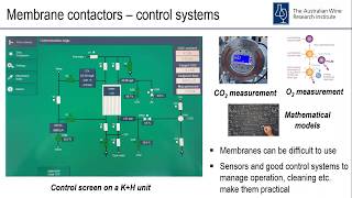 Membrane contactors for dissolved gas management