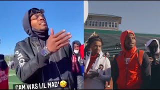 Cam Newton Gets Disrespected By A  Kid At His Own Training Camp  For Being Trash