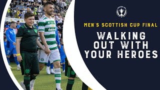 Walking Out With Your Heroes | Celtic v Inverness | Scottish Cup Final 2023