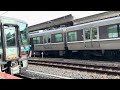 【あいの風塗装が京都駅に】jr西日本521系 e02編成 あいの風とやま鉄道 ak15編成 吹田出場回送