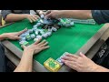 mahjong254.jp制開鬼百搭做牌三回之二：今回兩位男士在鏡頭前。