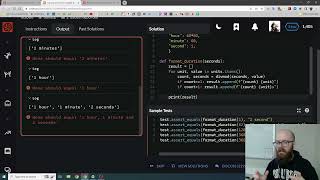CodeWars: Human readable duration format