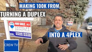 MAKING 100K From a Duplex to Fourplex Conversion