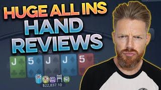 LLINUSLLOVE WITH INSANE $20K RIVER BLUFF? - Highstakes Poker Review