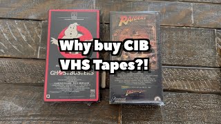 Why Buy CIB (unsealed) VHS Tapes?