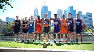 Kyle Adnam at NBL Cup launch (February 19, 2021)