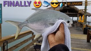 Grand Slam Kind Of Day At The Cocoa Beach Pier😎Hot Action!🎣Bonus! Keeper Red Fish🐟Fishing Report®