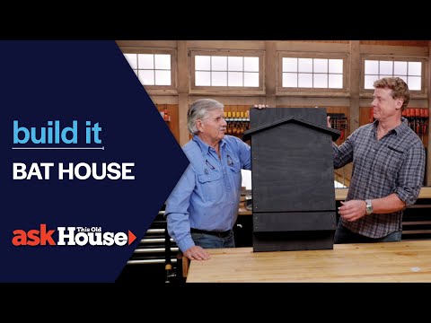 Bat House Build It Ask This Old House
