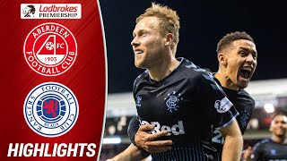 Aberdeen 2-2 Rangers | The Dons’ Comeback Snatches a Draw with Rangers | Ladbrokes Premiership
