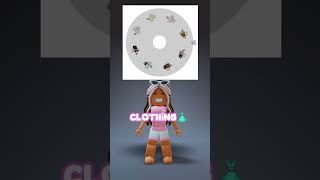 Wheel makes my Roblox avatar!! 😅💞#robloxshorts #roblox