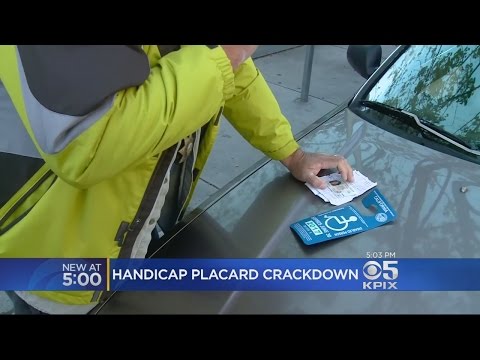 DMV Sting Catches Handicap Parking Placard Violators DMV Sting Catches Handicap Parking Placard Violators