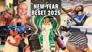 NEW YEAR VLOG 🎉  | Celebrating With My Mom, December Recap, All White Parties, 2025 Reset etc..