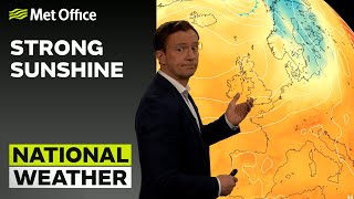 02/06/23 – Strong sunshine – Afternoon Weather Forecast UK – Met Office Weather